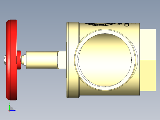 消防软管接头左视缩略图