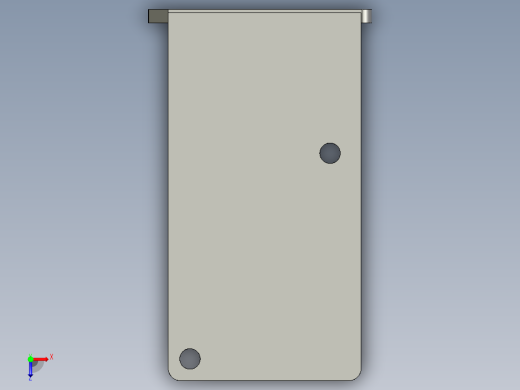 基恩士BL-600bracket_1_kc图纸模型俯视缩略图
