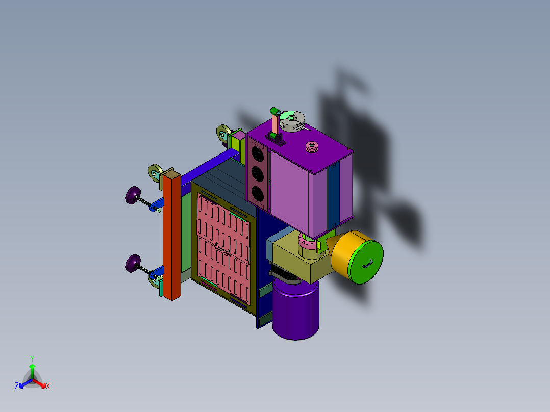 注塑拌料混合喂料机
