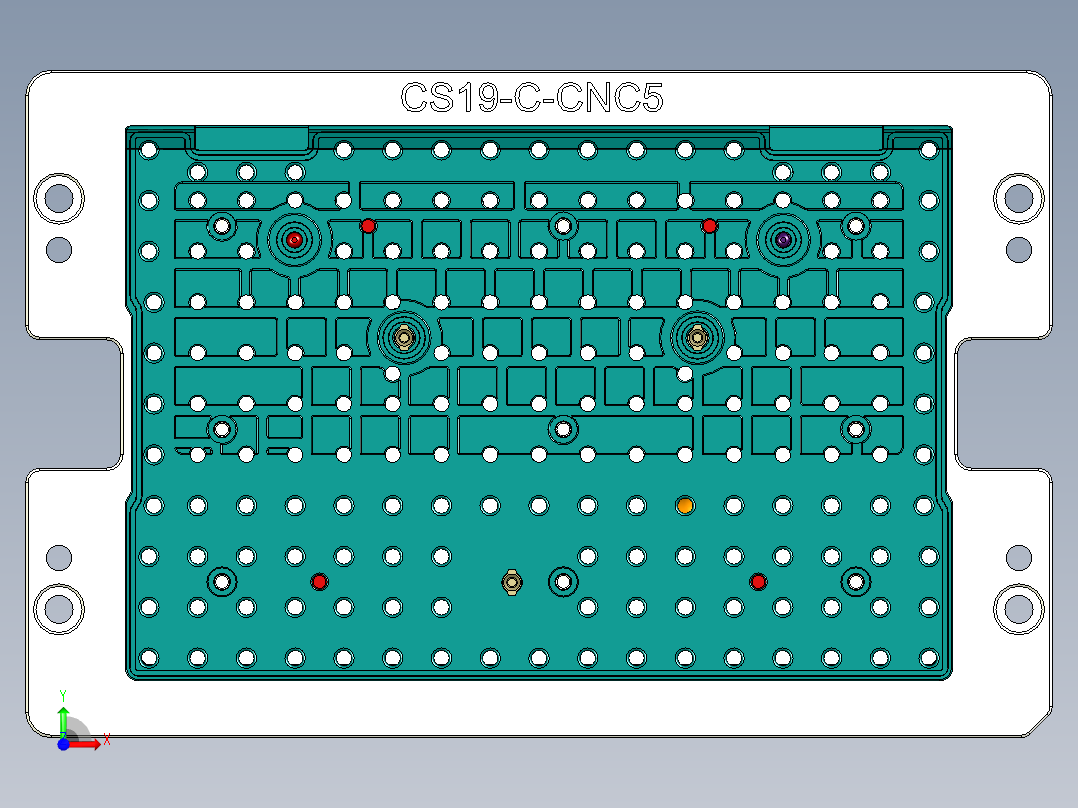 CS19-C-CNC5-180726笔记本CNC工装夹具三维模型前视图