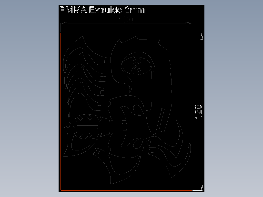 立体拼图、激光切割、线切割图纸(20)