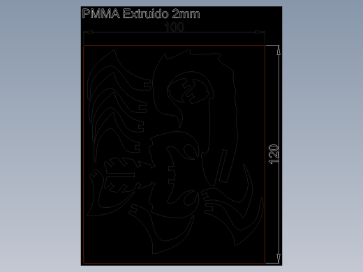 立体拼图、激光切割、线切割图纸(20)