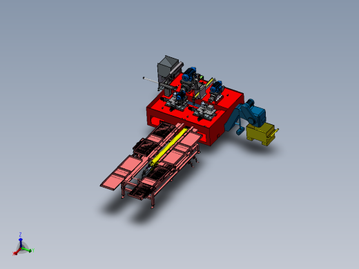 超大型车床加工生产线sw17