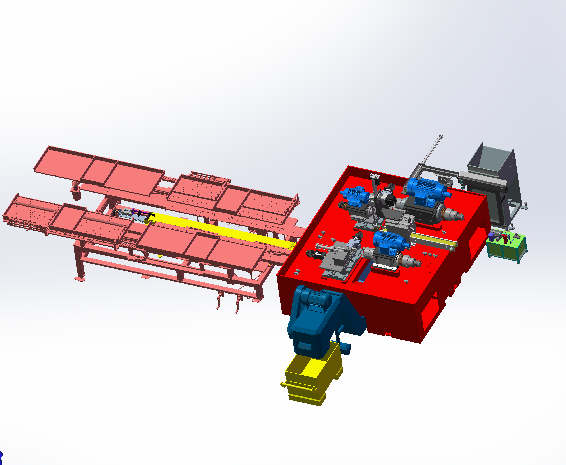 超大型车床加工生产线sw17