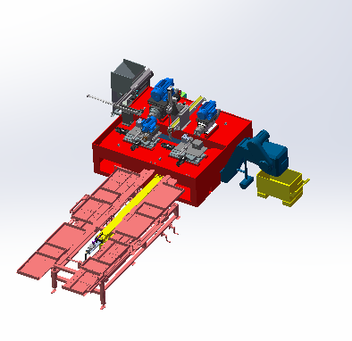 超大型车床加工生产线sw17