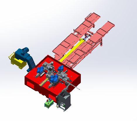 超大型车床加工生产线sw17