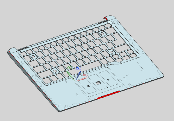 全铣件铣外围C角UG编程程序模型
