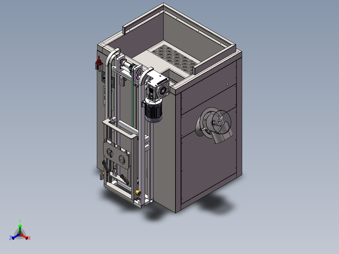 电控柜、垃圾处理减量机 1000KG厨余垃圾减量设备