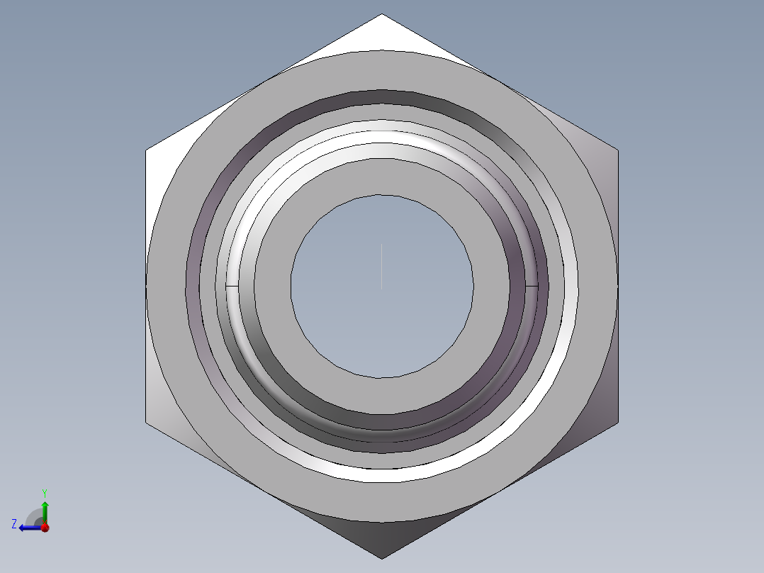直通公制螺纹组合接头、2MD-27-30WD右视图