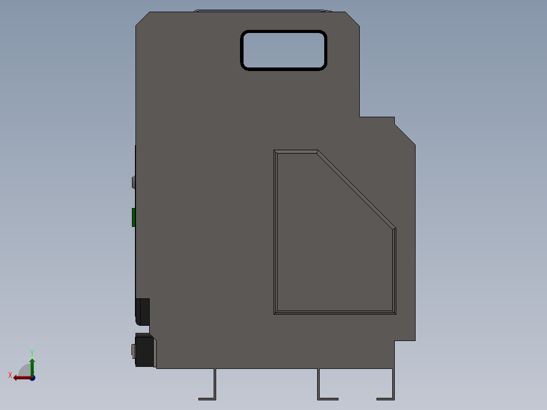 4极抽屉式断路器 682135后视图