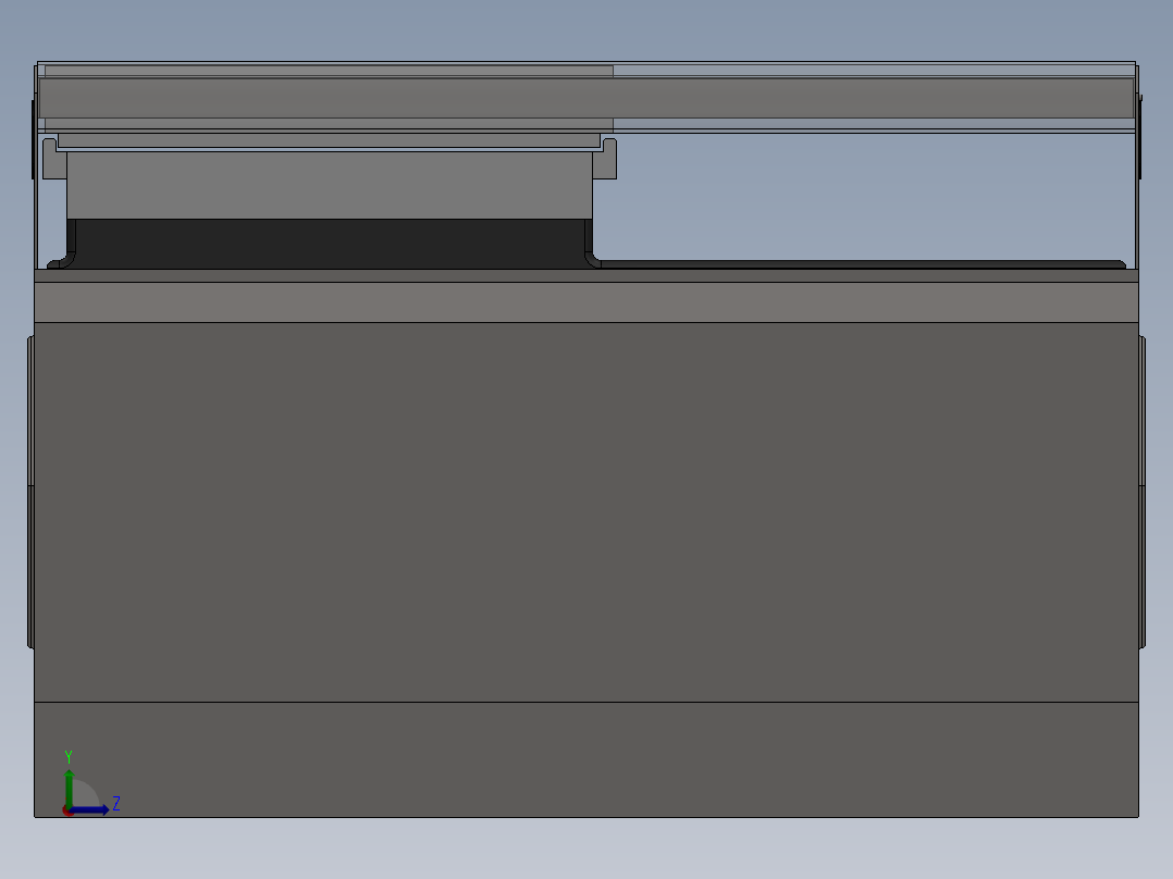 4极抽屉式断路器 682135左视图