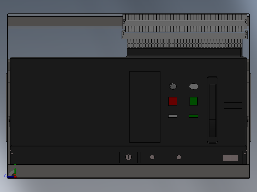 4极抽屉式断路器 682135右视图