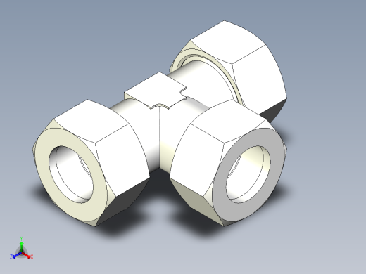 B3004346-连接 TEE 等管接头 22