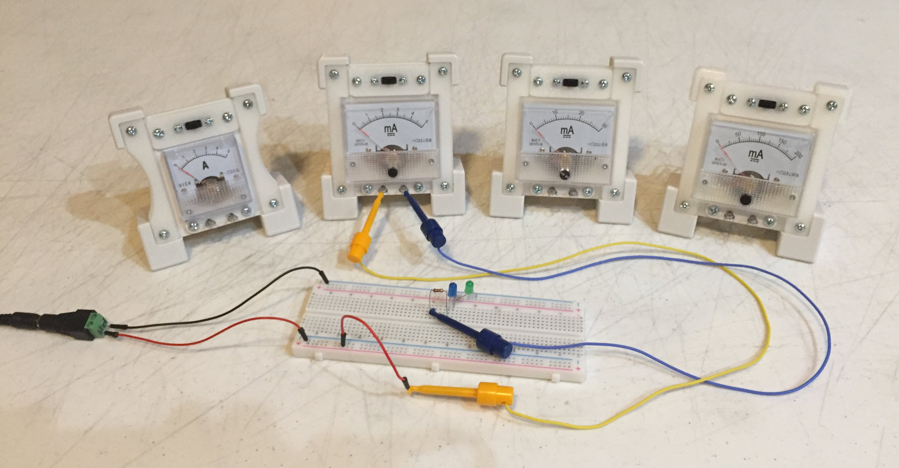 3D打印电流表支架