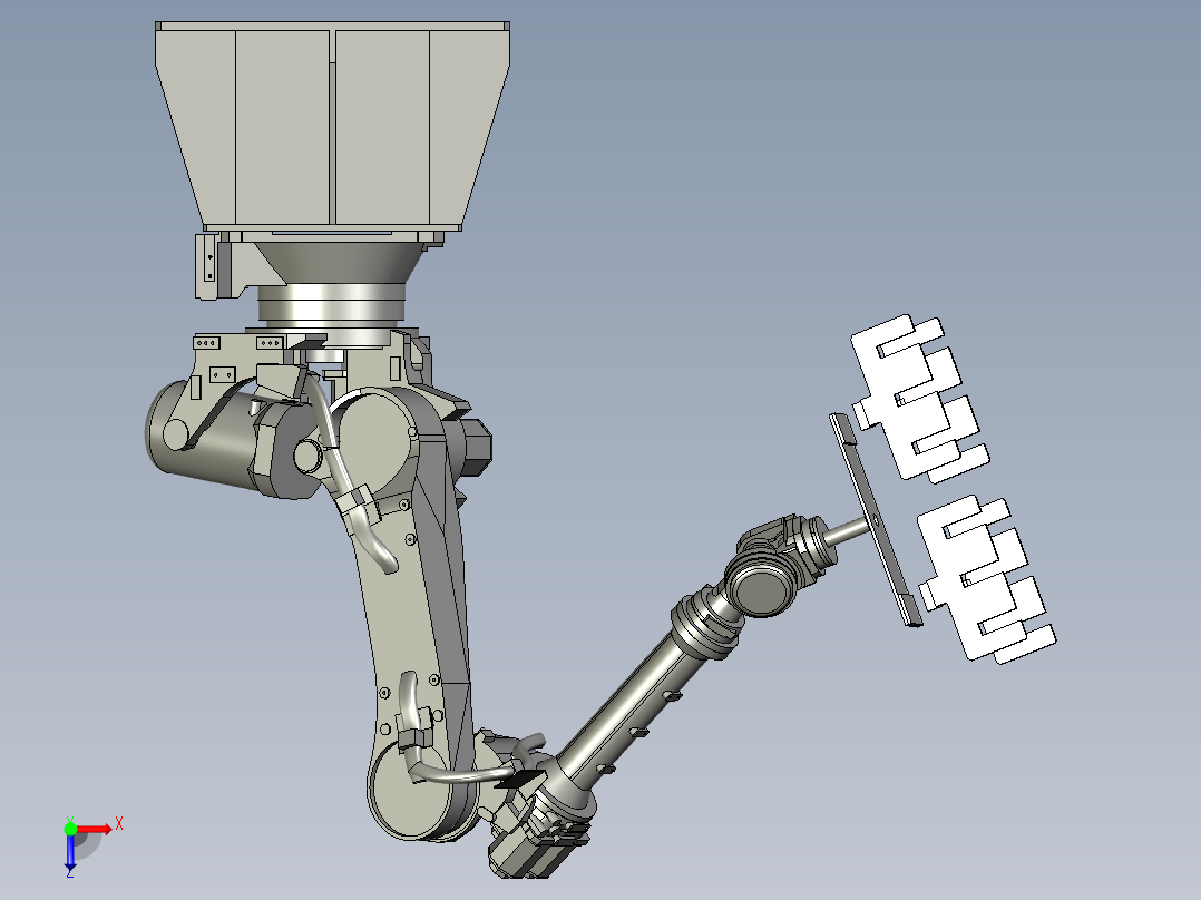 3D_R-2000iC_165F_210F_v03机器人2-715俯视图