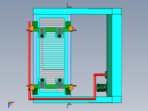 玻璃自动化双面打孔机俯视缩略图