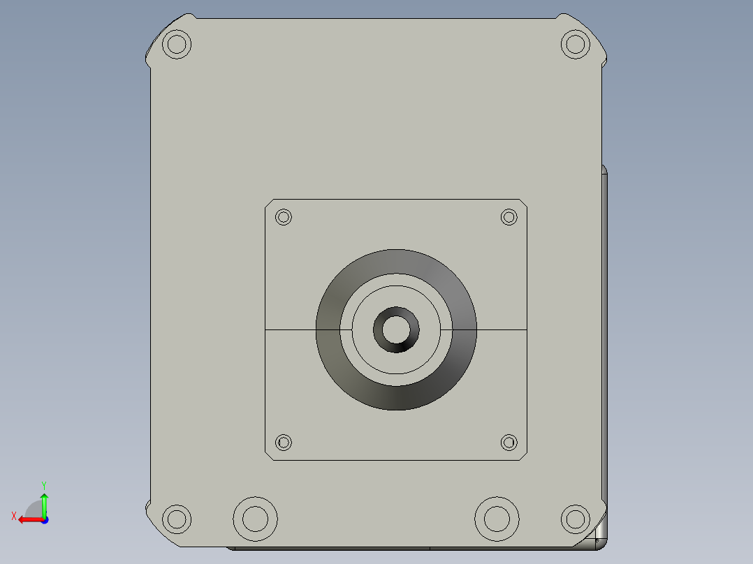 在线式-H010-打标头后视图