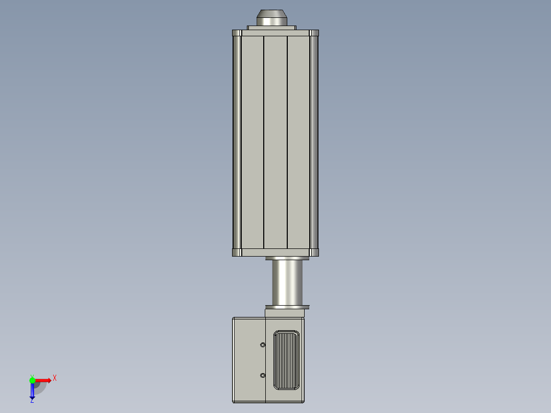 在线式-H010-打标头俯视图