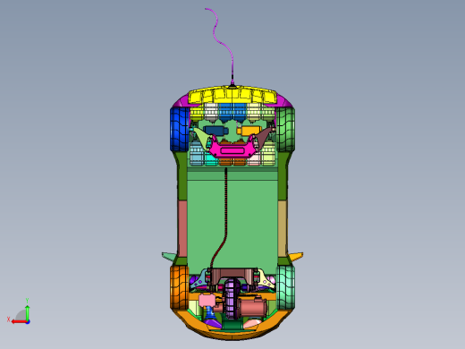 智能老年小型电动车后视缩略图