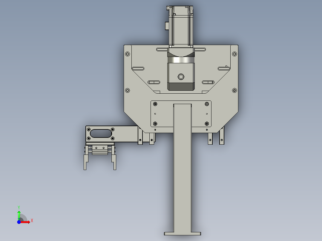 06NG下料机械手前视图