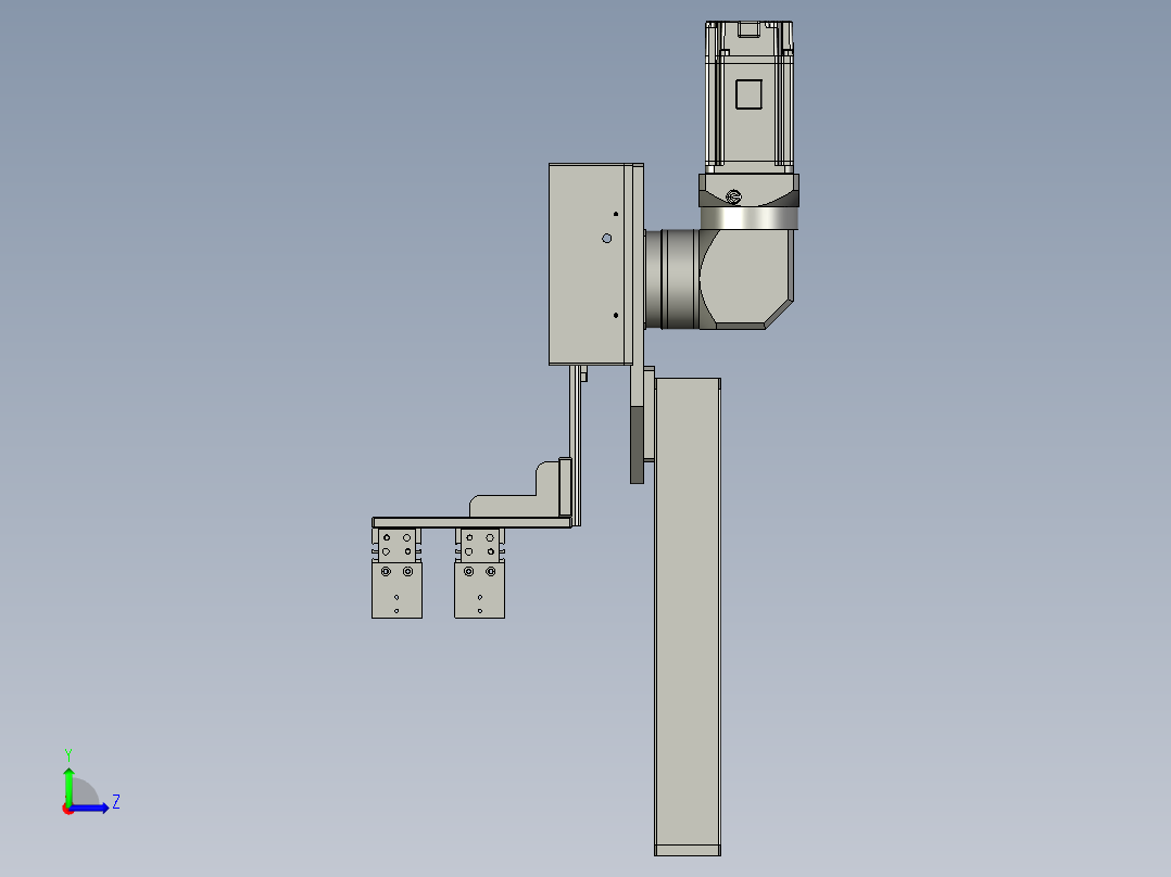 06NG下料机械手左视图