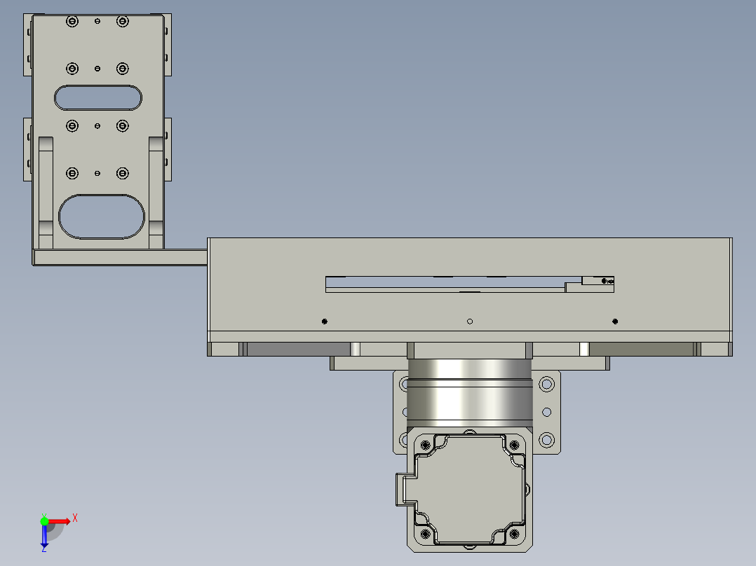 06NG下料机械手俯视图