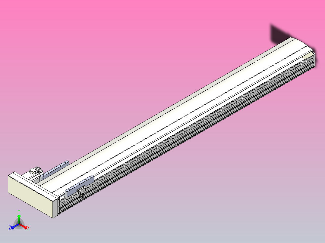日规模组半封闭丝杆TPA-HNR-202D-2510C-L1550-ML-C-P75-N3主视图