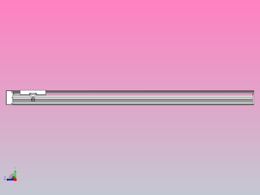 日规模组半封闭丝杆TPA-HNR-202D-2510C-L1550-ML-C-P75-N3右视缩略图