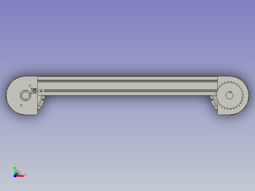 链板输送线装配12前视缩略图