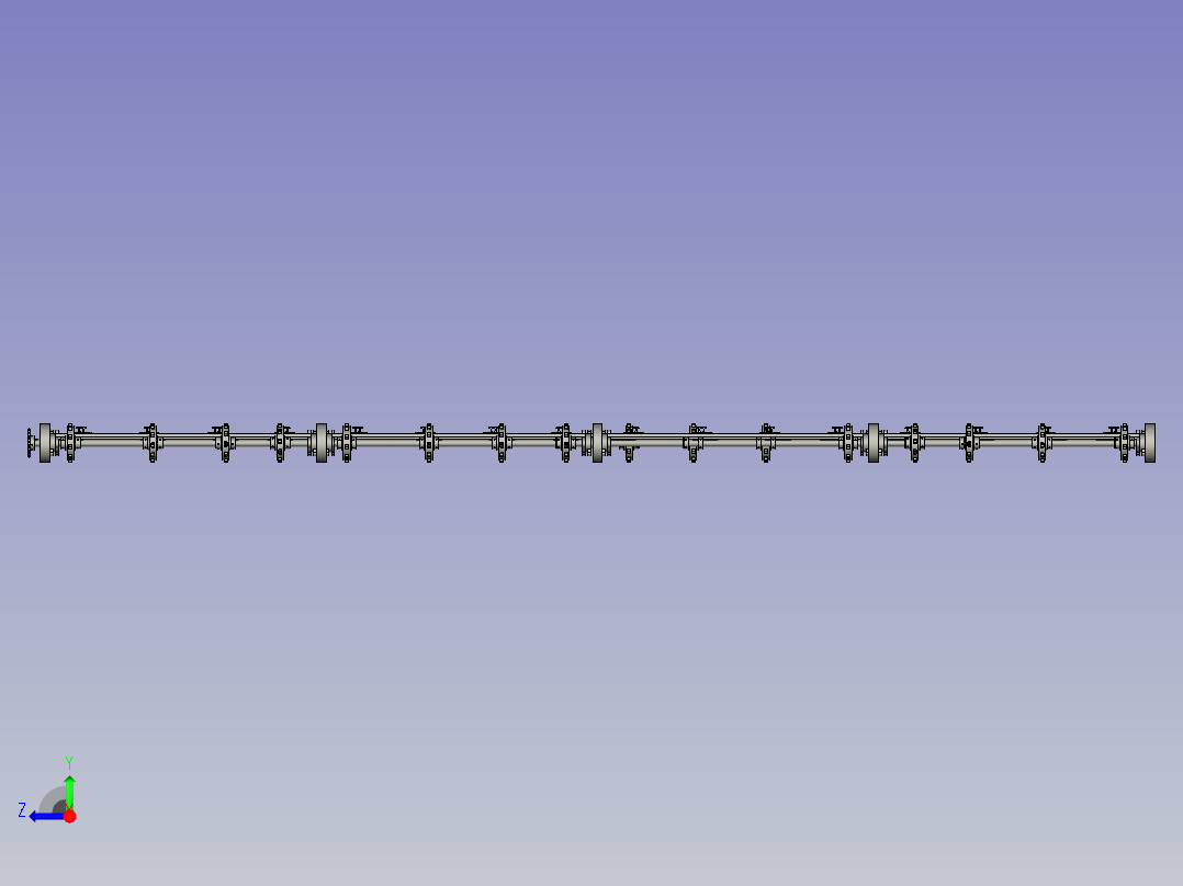 链板输送线装配12右视图