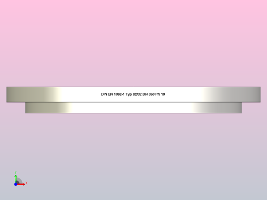 法兰，DIN EN 1092-1，标准02-32，PN 10，DN 10 - DN 500前视缩略图