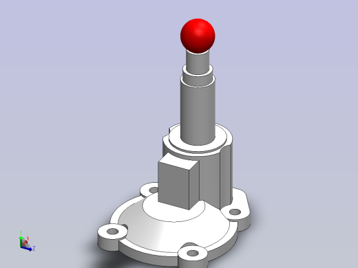 A0004557-操纵杆杠杆  控制杆底座