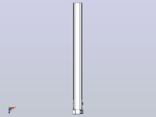 皮带直线轴半封闭可选导轨TPA-HNB-140D-120-L1400-LP-Y-P40-N3俯视缩略图