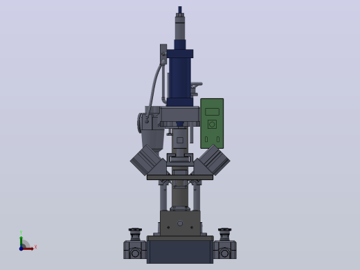 A7 RXC-R底盖斜面孔冲孔治具前视缩略图