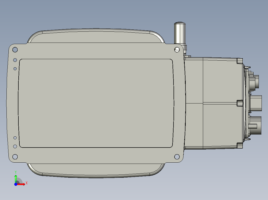 那智机器人nachi ez03 4axis scara robot前视图