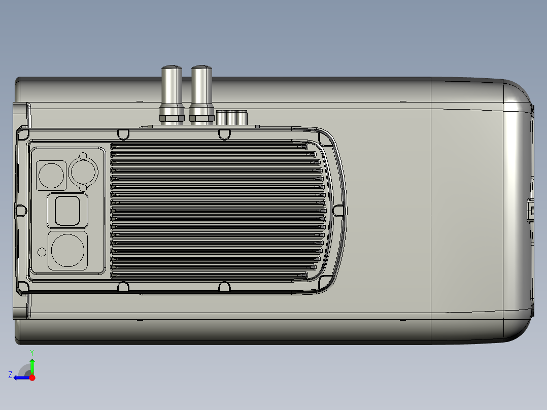 那智机器人nachi ez03 4axis scara robot右视图