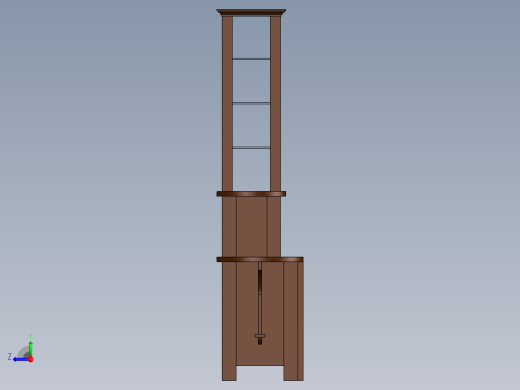 小厨房和一个接待桌右视缩略图