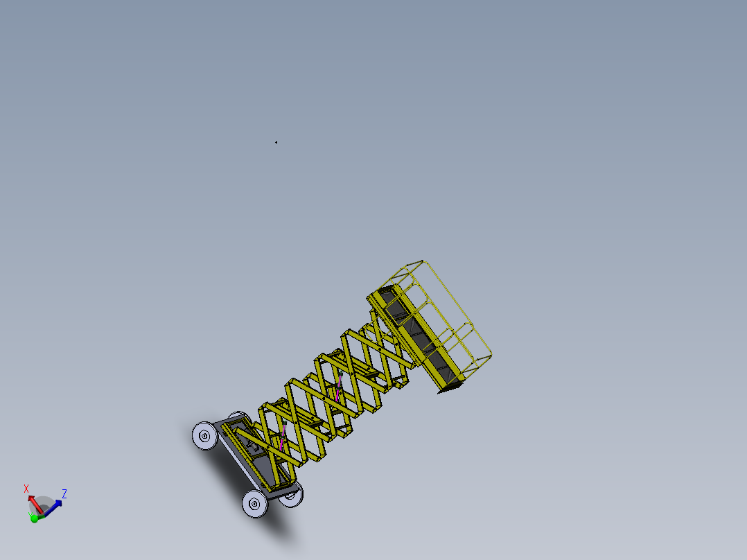 路灯维修升降机
