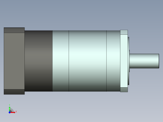直齿PLF160-L3-LC 42-114.3-200-M12.stp前视缩略图