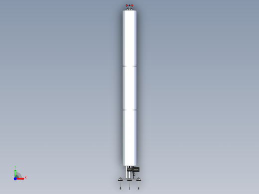 无叶风力发电机前视缩略图