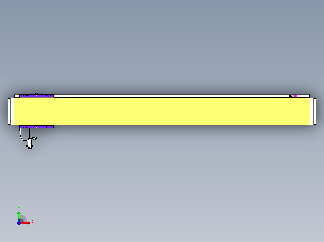 威洛博VL系列3d模型模组VL14S2Y-S1300前视图