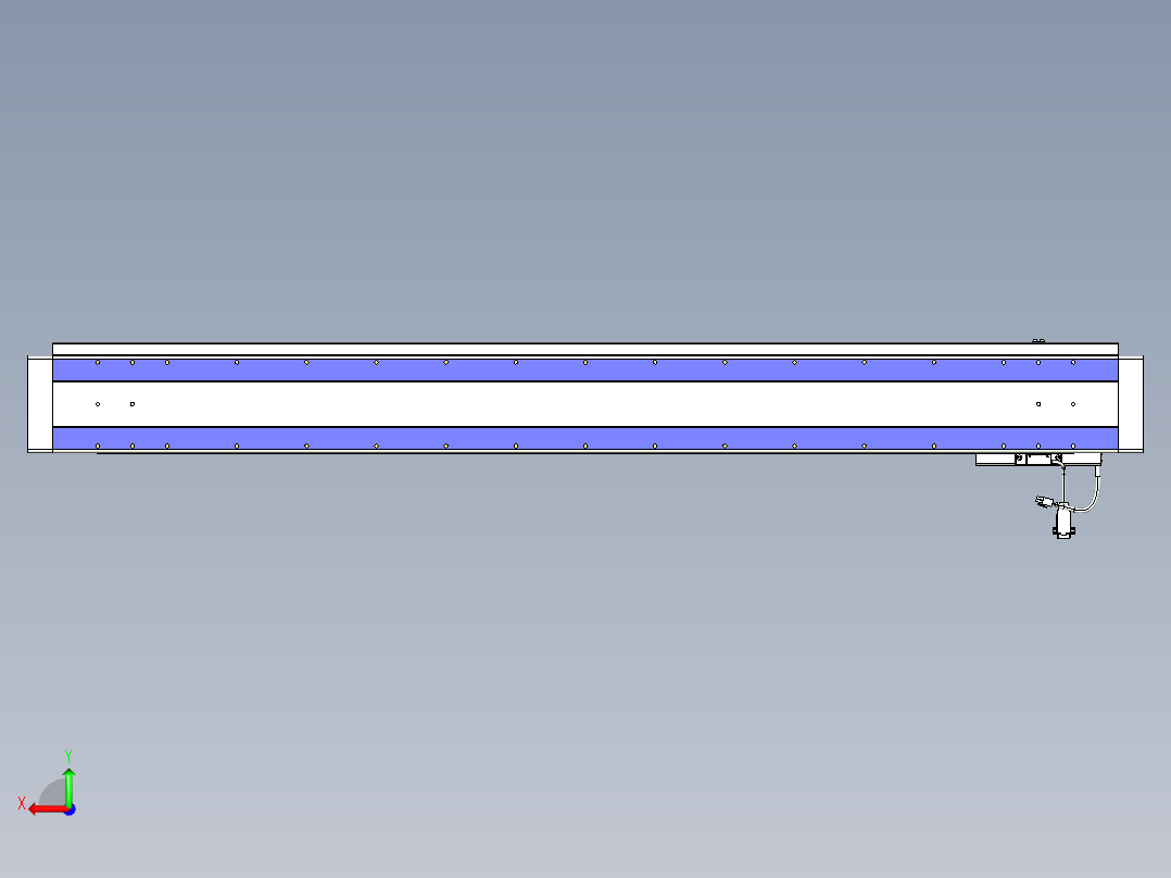 威洛博VL系列3d模型模组VL14S2Y-S1300后视图