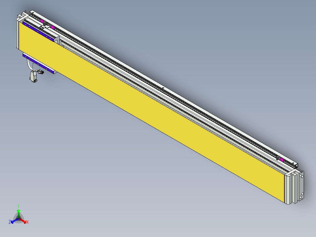 威洛博VL系列3d模型模组VL14S2Y-S1300正等轴测图