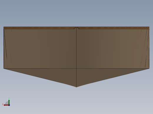 激光下料拼图小船SOLIDWORKS 2010, STL后视缩略图