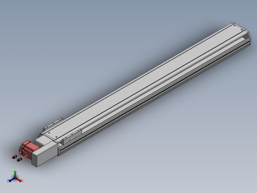 精密模组MT170-L125-1300-R-M75-C4正等轴测缩略图