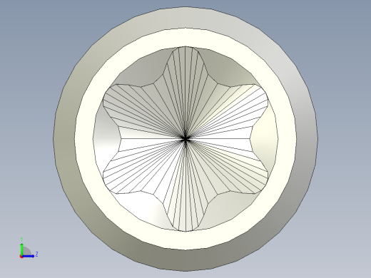 螺钉-Hexalobular_socket_screw-M5-80-30-6-7-4.9-C0.56.stp左视缩略图