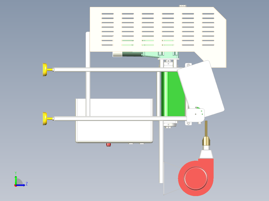 分拣输送带1左视图