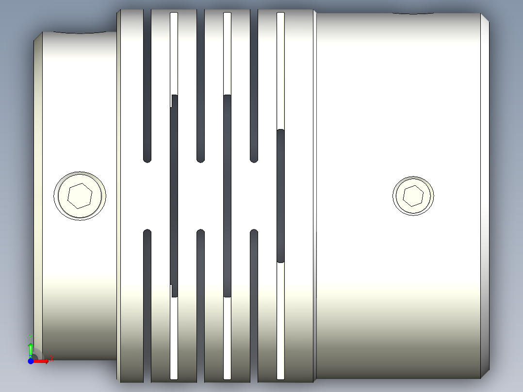 联轴器-Coupling_-_100-88_98-51x40-122_37-Yes前视图