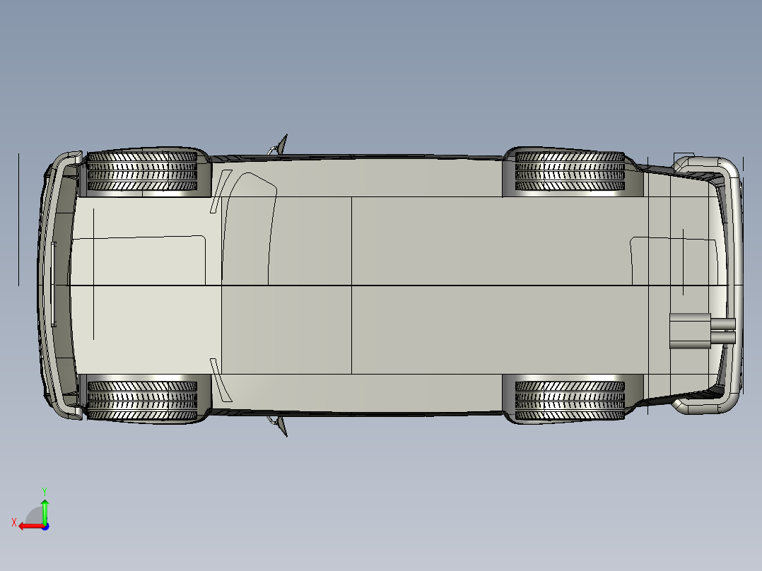 汽车车身 (44)后视图