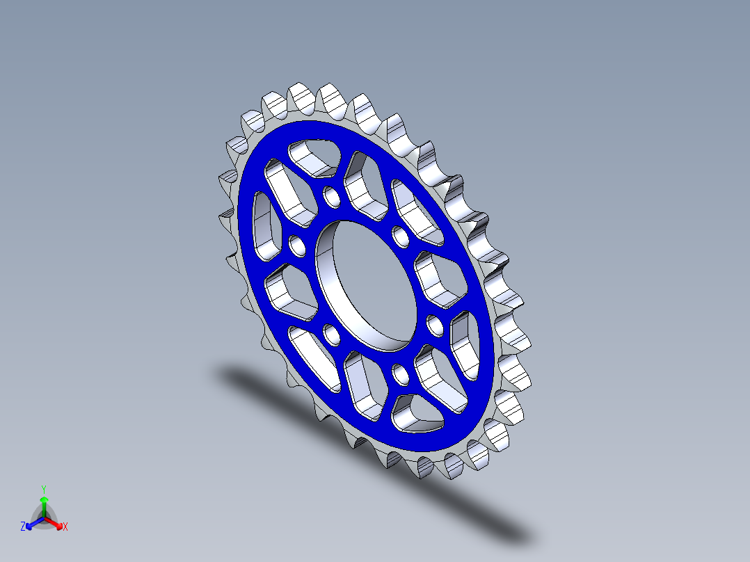 自行车链条链轮